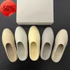 Pantofole The California Slip-On Original Sandali Luxurys Designers Sliders Donna Almond Oat Cream Concreteh