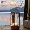 Tafellampen RSSER Oplaadbare Cross Lamp 2000 MAH Desktop Night Light Touch Sfeer USB Camping Outdoor Home