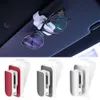 Nya nyaste solvisirglasögon Clip Universal Car Interior Card Ticket Fastener Portable Solglasögon Holder Clips Auto Accessories