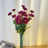 Decoratieve bloemen Leuke zijde Daisy Artificial Flower Diy Wedding Bouquet Home Room Tafel Decor PO Props Accessoires