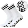 Chaussettes de sport FS Striped Soccer Hommes Femmes Round Silicone Non-Slip Grip Football