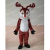 Halloween Cute Deer Mascot Costume Simulation Cartoon Character Outfit Suit Carnival Adults Birthday Party Fancy Outfit for Men Women