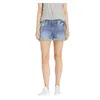 Dames shorts Summer jeans voor vrouwen retro stretch gescheurde manchetpocket denim oude gebroken stijl pantalones de mujer