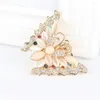 Keychains Mooie vlindersteen hanger charme rhinestone kristal portemonnee tas sleutelhang sleutelketen accessoires trouwfeest cadeau
