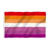 Drapeau Gay 90x150cm arc-en-ciel choses fierté bisexuelle lesbienne pansexuelle LGBT accessoires drapeaux en gros GG