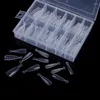 False Nails 120PCS/Box Full Cover Sculpted Nail Tips Fake Finger Extension Quick Building Mold Manicuring UV Gel Tool