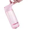 Бутылки с водой на открытом воздухе бутылка с водой со соломенными спортивными бутылками утечка Экологичная детская школа с крышкой походы по кемпинге пластик БПП бесплатно 230516