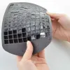 160 griglie Cubetti di ghiaccio Maker Mini Stampi per cubetti in silicone Stampo Secchi e refrigeratori Vassoio Attrezzo da cucina per stampo per whisky Commercio all'ingrosso