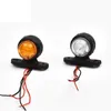 2 Stück LED-Seitenmarkierungsleuchten für LKW-Anhänger, Positionsleuchte, LKW-Traktor, Umrissleuchten, Standlicht, rot, weiß, bernsteinfarben, rot, gelb, weißes Licht