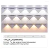 Night Lights Practical Always-on Mode LED Light No Wiring Required Multipurpose Staircase Closet Lamp Motion Induction