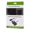 VGA MALNA A HDMI e VGA Cavo di adattatore convertitore femmina con adattatore HD VGA 1080p Audio per proiettore HDTV per laptop PC