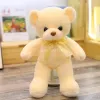 30 cm morbido carino marrone rosa orsacchiotto peluche peluche peluche orso bambola kawaii bambino che dorme giocattoli decorazioni per la casa bambini compleanno regali di natale