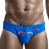 Caleçon hommes poche bombée slips taille basse ceinture élastique bain cordon pantalon natation bain surf maillots de bain