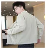 Men's Jackets Corduroy Basic Jacket Men's Autumn 2023 Casual Handsome Korean Fashion Clothes Versatile Coat Winter Wool Blends Tactical