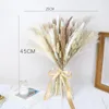 Fleurs décoratives 72pcs fleur séchée naturelle préservée-queue pampa herbe bouquet bricolage mariage Boho décor à la maison fond de vacances