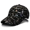 Cappellini da baseball Nuovo arrivo Uomo Donna Berretto da baseball Lettere colorate Graffiti Moda Adolescente Snapback Hip Hop Sport Golf Cappello da sole Gorras EP0270 AA220517