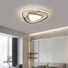 Lustres 2023 Rectangulaire Salon Atmosphère Chambre Lampe Principale Moderne Minimaliste Led Plafonniers Toute La Maison Lampes