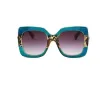 Luxe luipaardprint vrouwen zonnebril damesontwerpers bril voor vrouw hoofde kwaliteit zonnebril mannen
