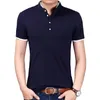 Camisetas masculinas Marca de moda de verão Men camise