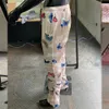 Calças masculinas hip hop calças empilhadas unisex cáqui carga hippie streetwear plus size 3xl macacão 240115