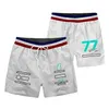 F1 Team Shorts Formuła 1 Nowe wyścigowe krótkie spodnie 2023 Summer Men's Sports Fashion Fashion Breathable Shorts Motocross Jersey Swim Swim Trunks