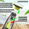 Hårtrimmer Electric Shaver för män och kvinnor Portable Full Body Trimmer USB T-Formed Blade Razor For Beard Armpit Ben Bröst Hårborttagning 230517