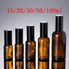 50 ml 100ml de moda marrom para perfume, toner contêiner água spray de spray garrafa de perfume reabastecido spray spray spray spray