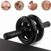 Ab Rollers No Noise Abdominal Wheel Ab Roller With Mat For Gym Muscle Trainer Exercise Fitness Equipment 230516