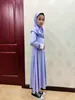 Vêtements ethniques Musulman Enfants Filles Robe De Prière Hijab Abaya Robe Arabe Dubaï Enfants Ramadan Caftan Foulard Islamique Eid Robe De Soirée Jilbab 230517