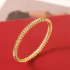 Luxury Designers Vintage Popular Brand Rose Gold Bracelets Jewelry For Women Fashion Designer Bangles Fine Quality Bullet Women's Bracelet