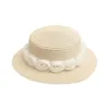 Wide Brim Hats Elegant Rose Camellia SunHat Breathable Hat Summer Holiday Decors Vacation Western Audrey Style