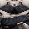 Neue Weiche Auto Sitz Abdeckung Vorne Hinten Matte Pad Anti-slip Beflockung Tuch Kissen Winter Warm Halten Auto Sitz protektor Universal SUV VAN