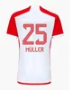 23 24 Bayern Munich 축구 유니폼 옥토버 페스트 드 리그 다이트 갈기 Sane Gnabry Coman Muller 축구 셔츠 남자 키트 키트 2023 2024 유니폼 Red White Jersey