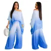 Calça calça calça 2 feminino de duas peças femininas novas em conjuntos combinando roupas de verão para mulher 2023 p230516