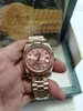 Con scatola originale orologio di lusso di alta qualità da 41 mm con movimento automatico in oro rosa, bracciale GD, orologi da uomo