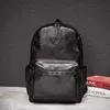 Рюкзак 2021 Новый панк -хип -хоп мужчины черные рюкзаки водонепроницаемые кожаные женщины рюкзаки рюкзаки повседневные школьные сумки для подростков Mochilas J230517