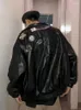 Мужские куртки осень зимняя куртка корейская бейсбольная униформа повседневная красивая бомба уличная одежда для мотоциклета кожа мужчина