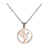 Catene Rose Star Collana Catena Uomo Amanti in acciaio inossidabile Gesto Maglione con pendente in titanio Hip Hop