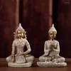 Декоративные фигурки объекты песчаники Будда Статуя ремесла Бодхисаттва бодхи скульптура домашнее украшение религиозное фен