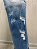 Coolguy Jeans Męskie dżinsy DSQ2 Classic Blue Hip Hop Rock Moto Męs