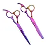 Hårsax Hårsax 5.5 6.0 Professionell frisörsax Tunnande Barber Scissor Set Hair Cutting Scissors 440C Japan Steel 888# 230516