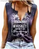 Canottiere da donna Camis Smooth As Tennessee Sweet As Strawberry Wine Canotte per donna Sexy scollo a V Tshirt Country Music Canotte a maniche corte T230517