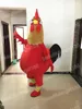 Christmas Chicken Mascot Costume Cartoon Character Outfit Suit Halloween Party Outdoor Carnival Festival Fancy Dress for Men Women