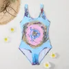 Badpak sexy meisjes baden mode afdrukken vrouwen pak zomer badmode strand bikini's eendelige set bodysuit zwemkleding ontwerper bikini zwemmers 71421