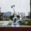 6" Glass Hookah Bong Smoking Beaker Heavy Water Pipe Shisha Pipe Oil Dab Rigs Catcher +14mm Bowl