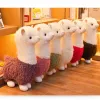25 cm härlig alpakka plysch leksak japansk alpaca mjuk fylld söta får lama djurdockor sömn kudde hem säng dekor gåva