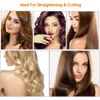 Curling strykjärn ånghår rätare keramisk ång curler salong hår platt rätning styler styling verktyg 230517