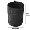 New Portable Car Trash Can Garbage Bag Storage Bags Car Dust Bin Seat Back Door Trash Container Auto Litter Container Accessories