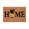 Dywany ananasowe litera drukowana mata drzwi poślizg brudny dywan na przednią ganek zewnętrzny z poliestrem