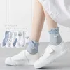 Çoraplar Çorap Yaz Kafesi Nefes Alabilir Kadın Çoraplar Japon Çiçek Sevimli Çoraplar JK Lolita Stil Tatlı Kızlar Dantel Dantelli Kadın Çorap P230517